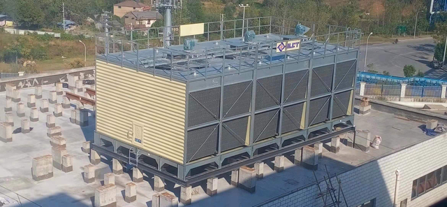 Rectangular Cross Flow Cooling Tower For University