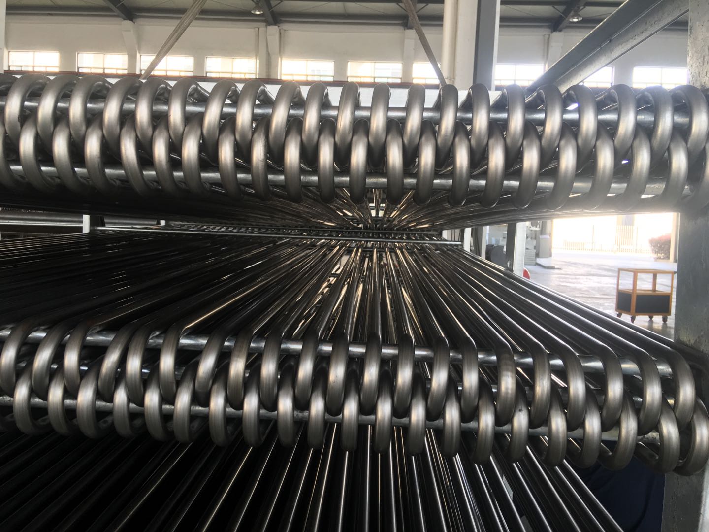 Closed loop cross flow steel Cooling Tower. 