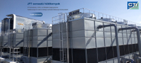 Energy Saving Square Counter Flow Steel Cooling Tower. 